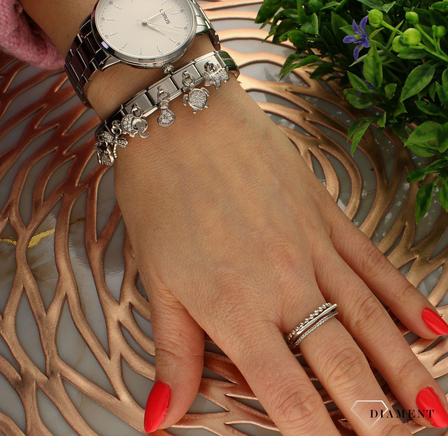 Nomination Link 925 zawieszka wisząca 'Ważka' 331800 13.jpg